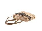 Bolso de palma de hombro CHANEL         